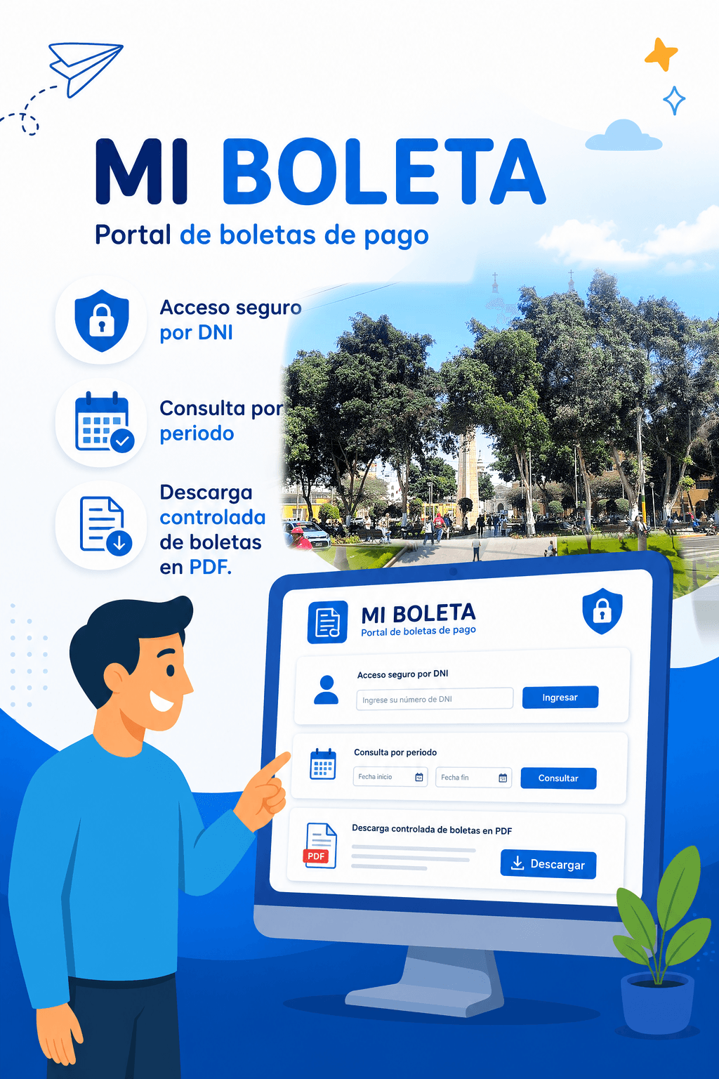 Mi Boleta, portal de boletas de pago